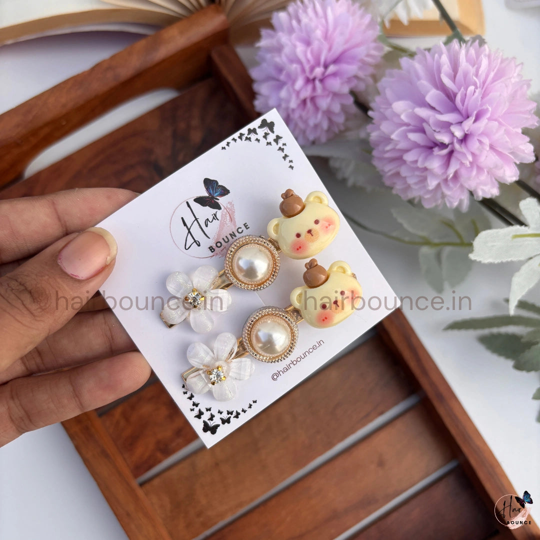 Sweet Charm Hair Clip Set