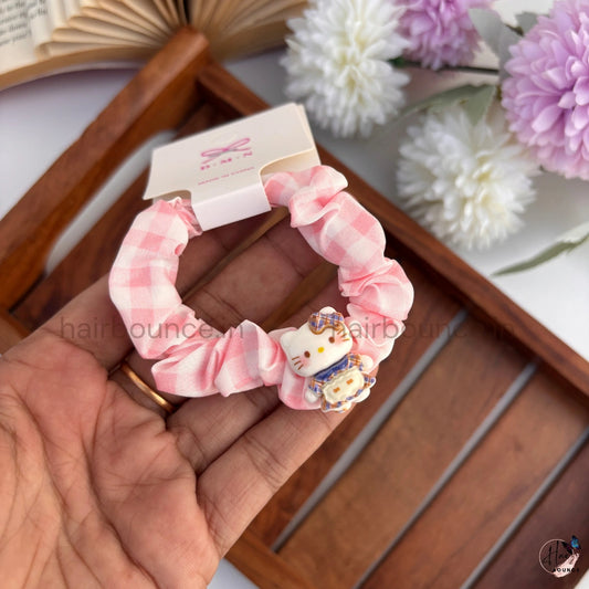 Kawaii Charm Fabric Scrunchie - Assorted Toys