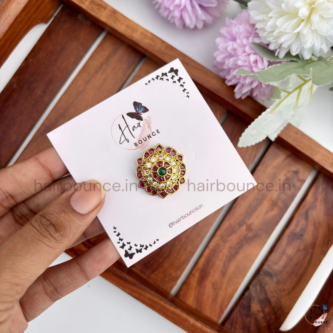 Royal Mandala Traditional Jada Pin