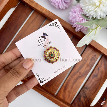 Royal Mandala Traditional Jada Pin