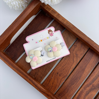Bloom Charm Rubber Bands – Pack of 2