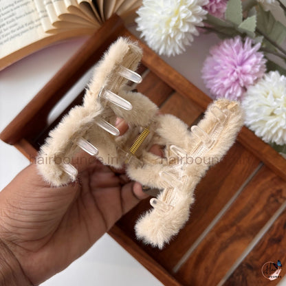 Fur Tulip Hair Claw – Large