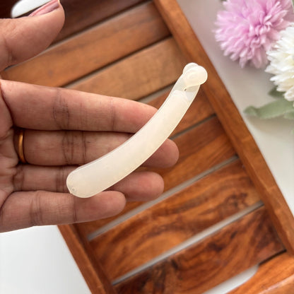 Pastel Pearl Shine Banana Clip - Medium