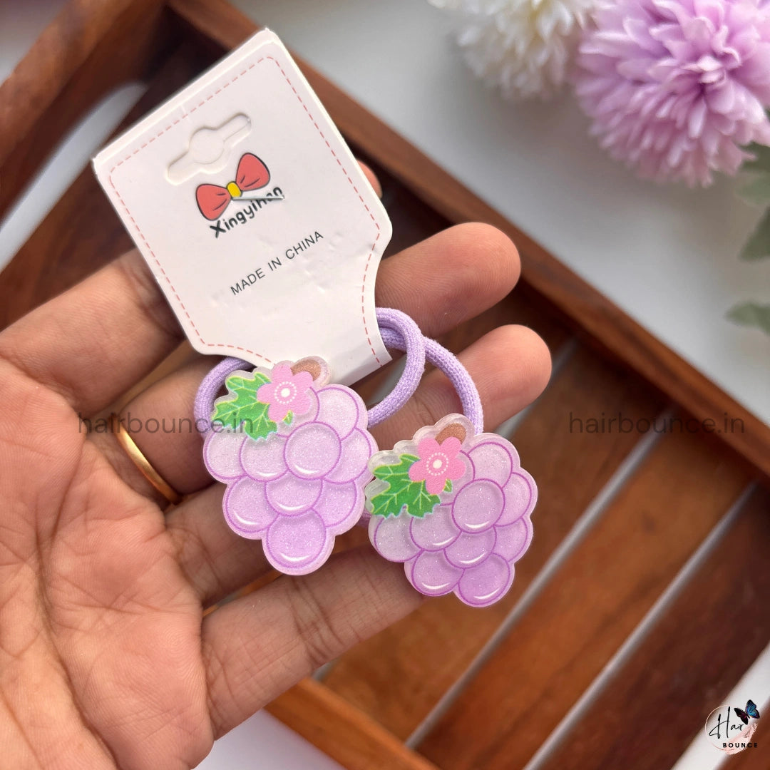 Cute Fruit Rubber Bands