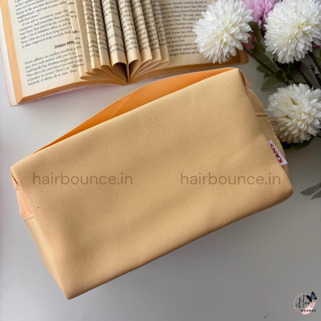 Travel Makeup Organizer Bag – Waterproof Cosmetic & Toiletry Pouch