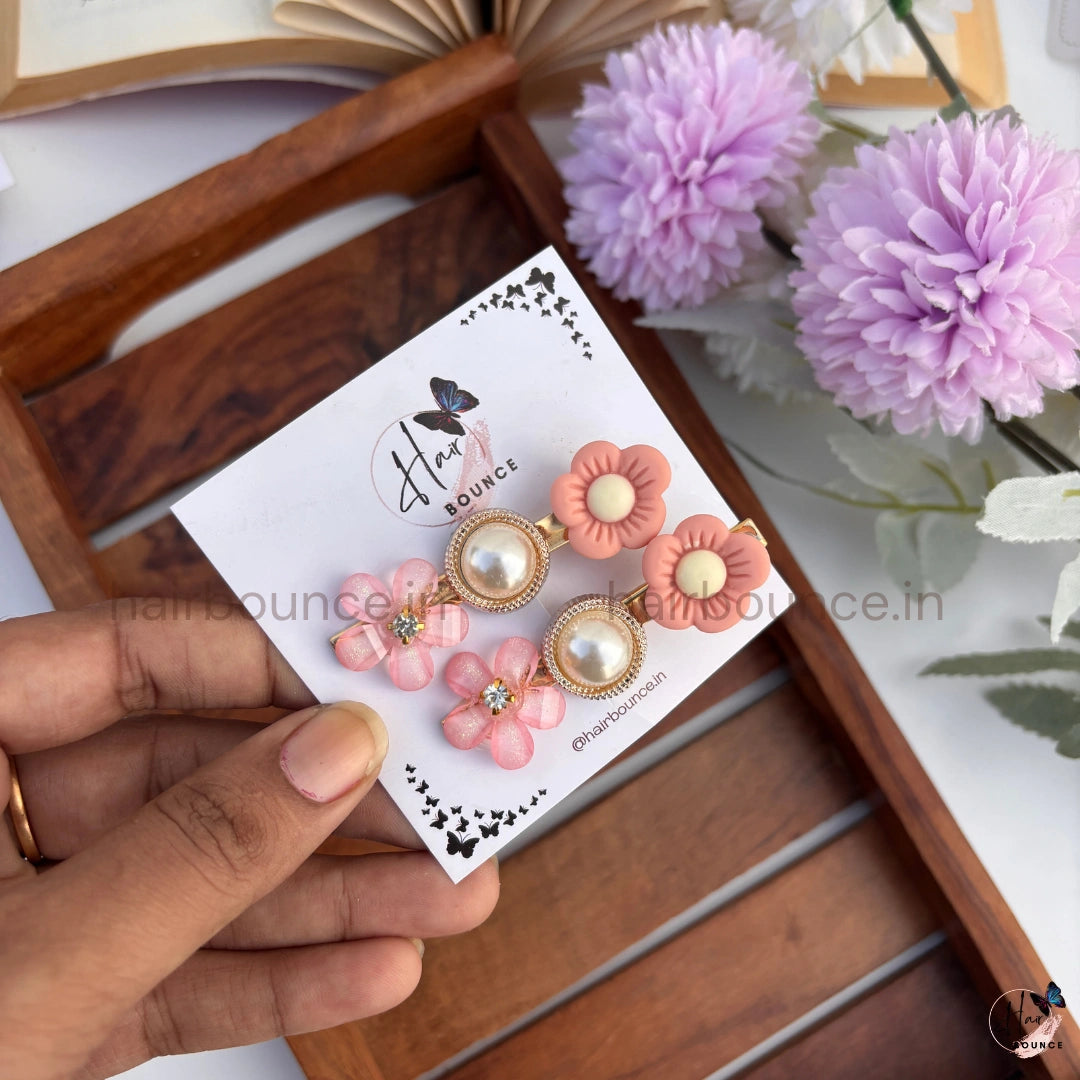 Sweet Charm Hair Clip Set