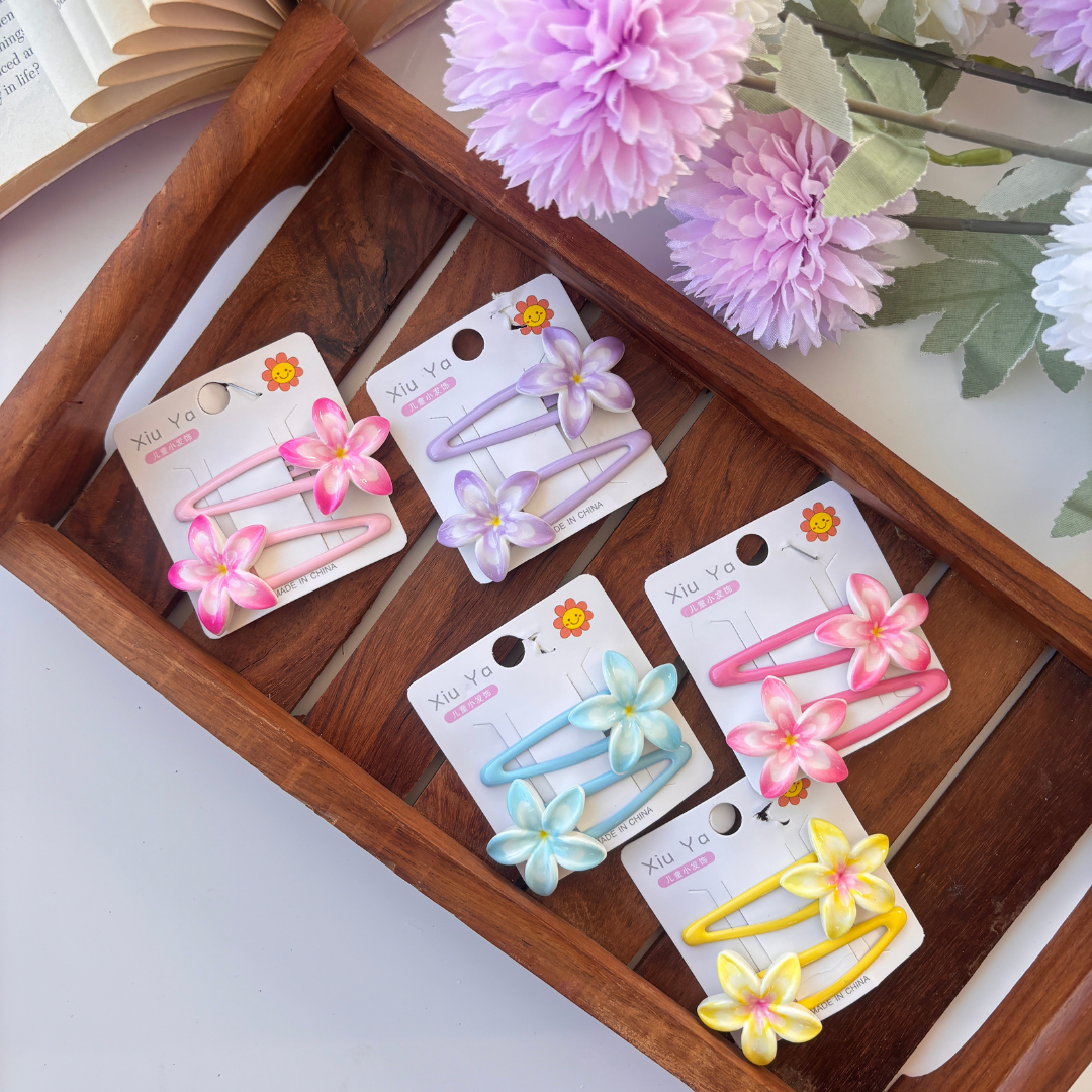 Pastel Blossom Hair Clip
