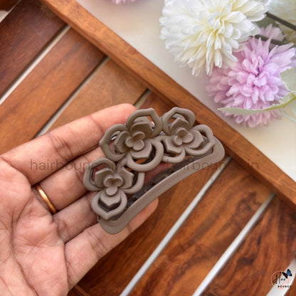 Rose Garden Hair Claw – Medium