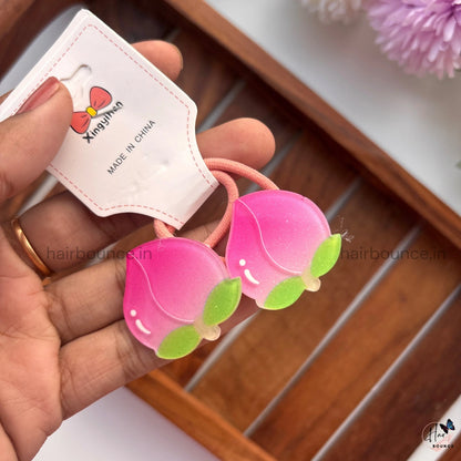 Cute Fruit Rubber Bands