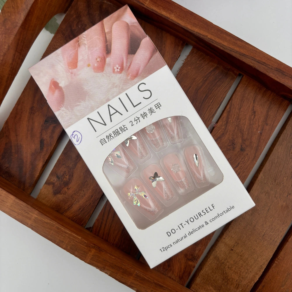NailLuxe Nails - Pack of 12