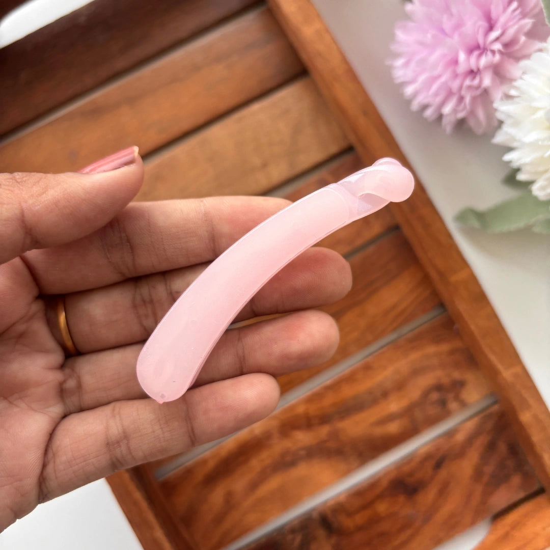 Pastel Pearl Shine Banana Clip - Medium