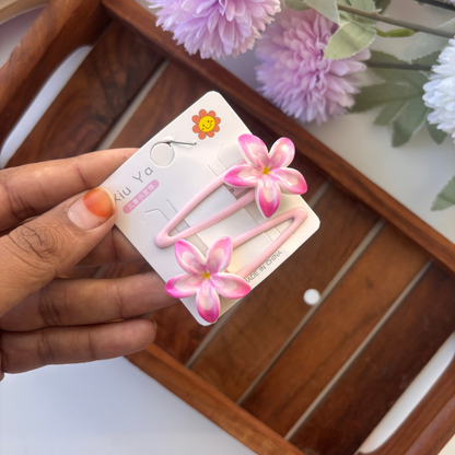 Pastel Blossom Hair Clip