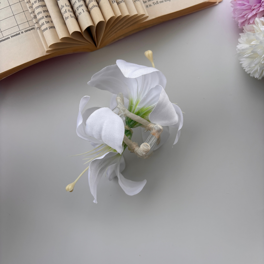 Tropical Bloom Loop Hair Claw – Large