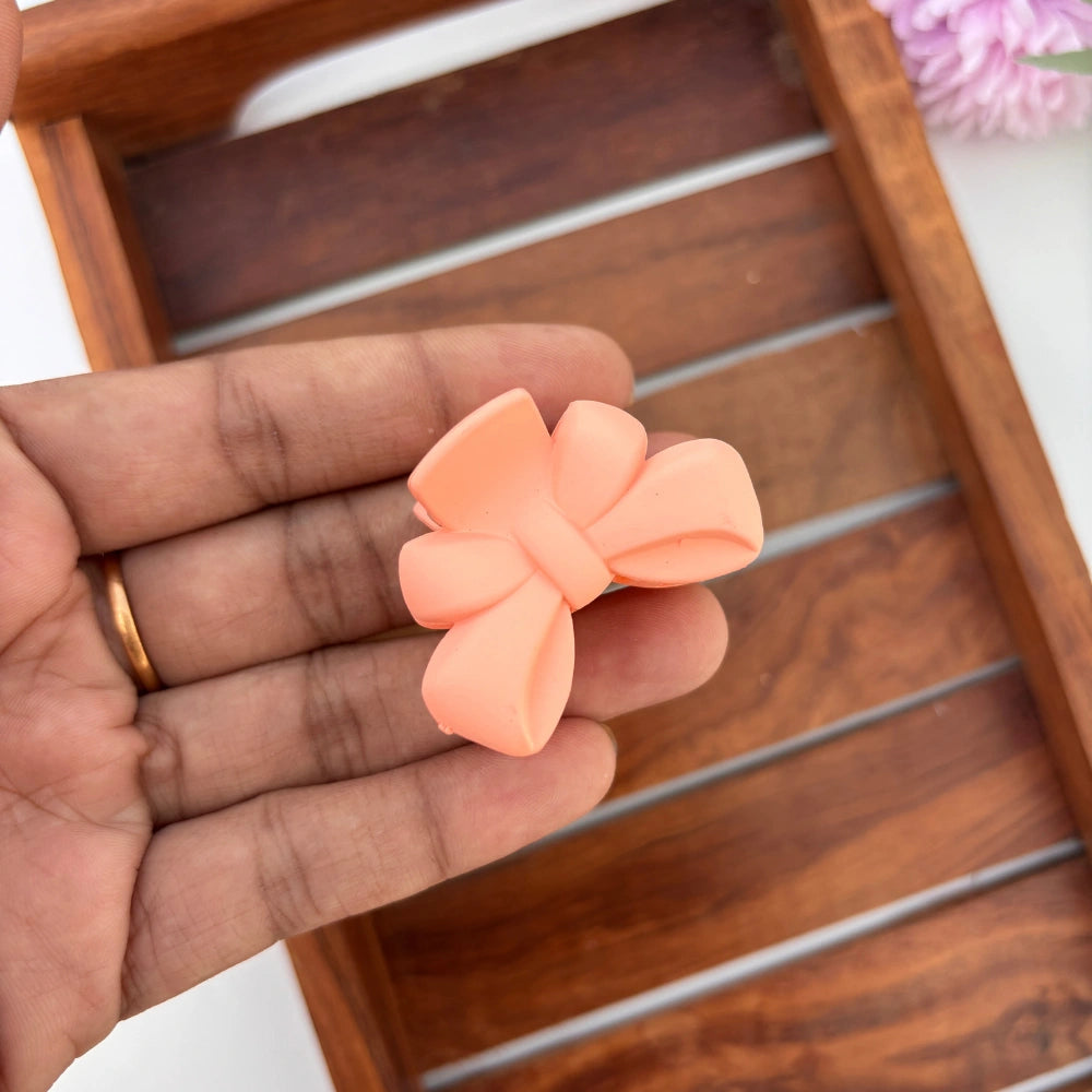 Bow Shape Hair Claw - Small