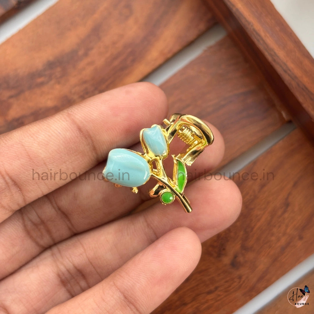 Tulip Metal Hair Claw - Small