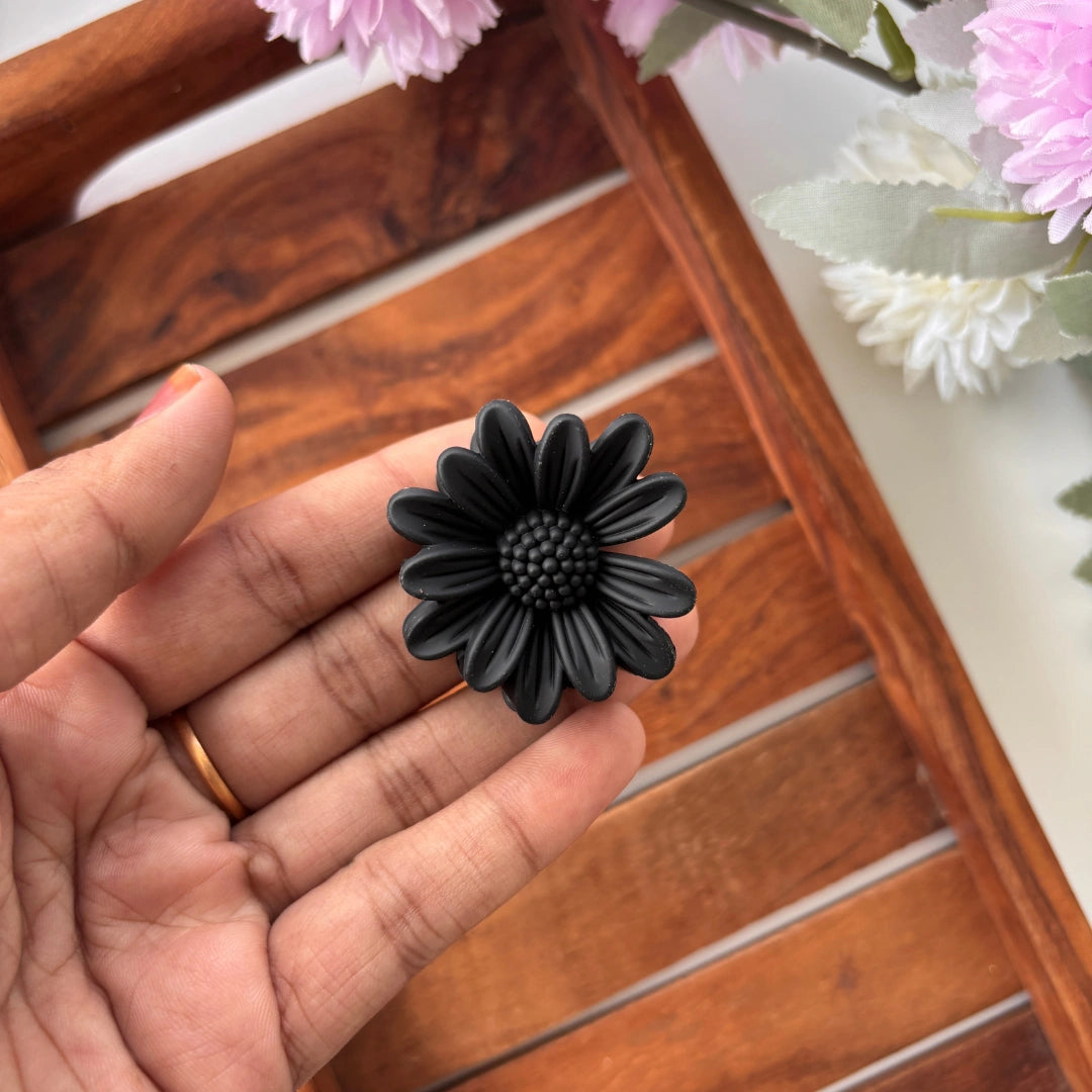 Bright Shades Sunflower Hair Claw - Small