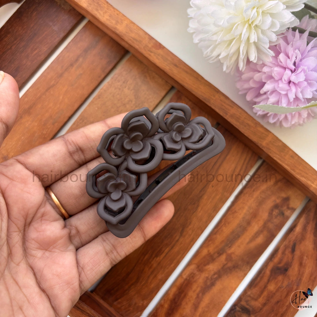 Rose Garden Hair Claw – Medium