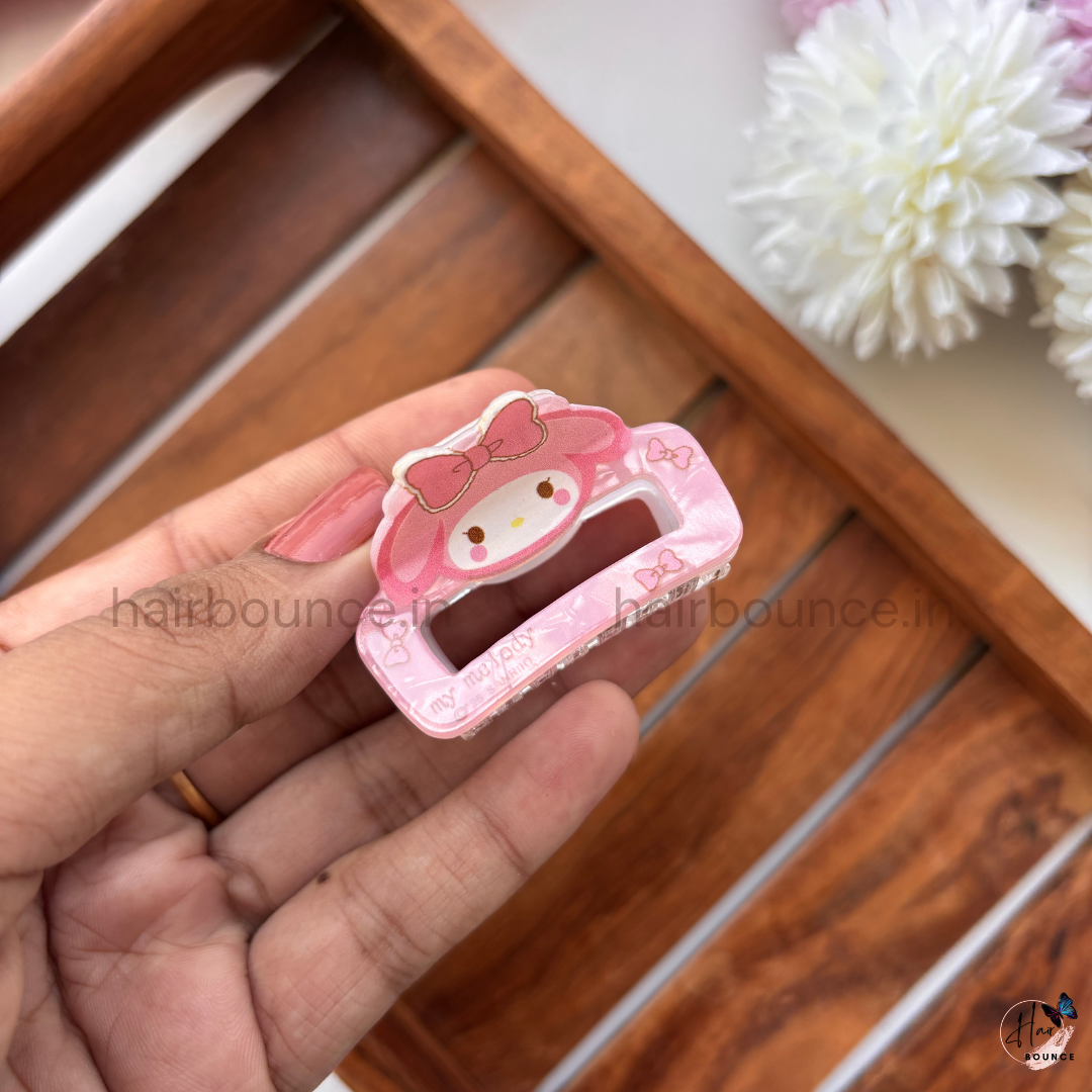 Dreamy Pastel Cartoon Hair Claw – Medium