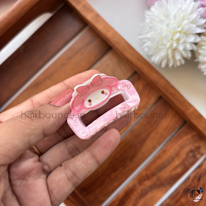 Dreamy Pastel Cartoon Hair Claw – Medium