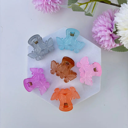 Pastel Butterfly Hair Claw - Small