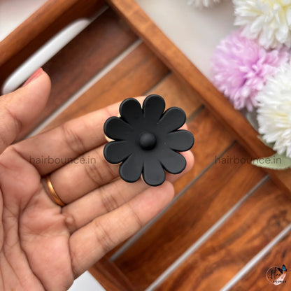 Dual Colour Daisy Flower Hair Claw - Small