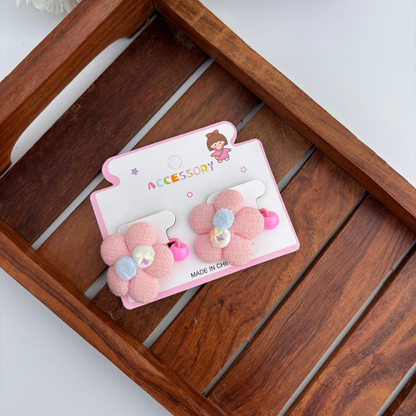 Bloom Charm Rubber Bands – Pack of 2