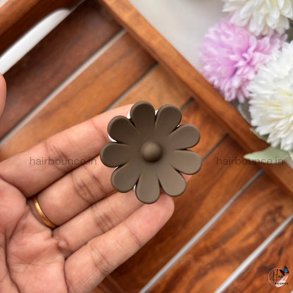 Dual Colour Daisy Flower Hair Claw - Small