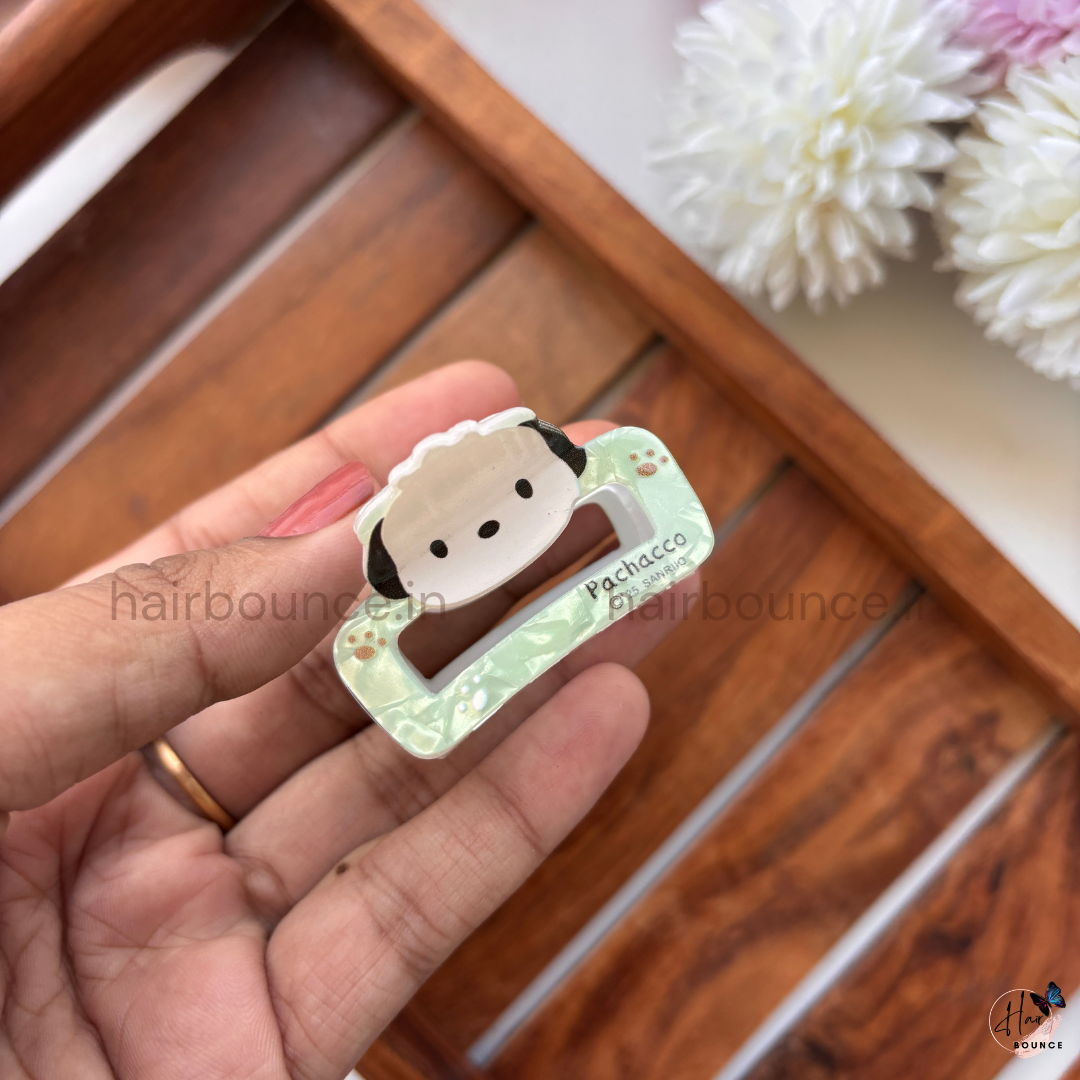 Dreamy Pastel Cartoon Hair Claw – Medium