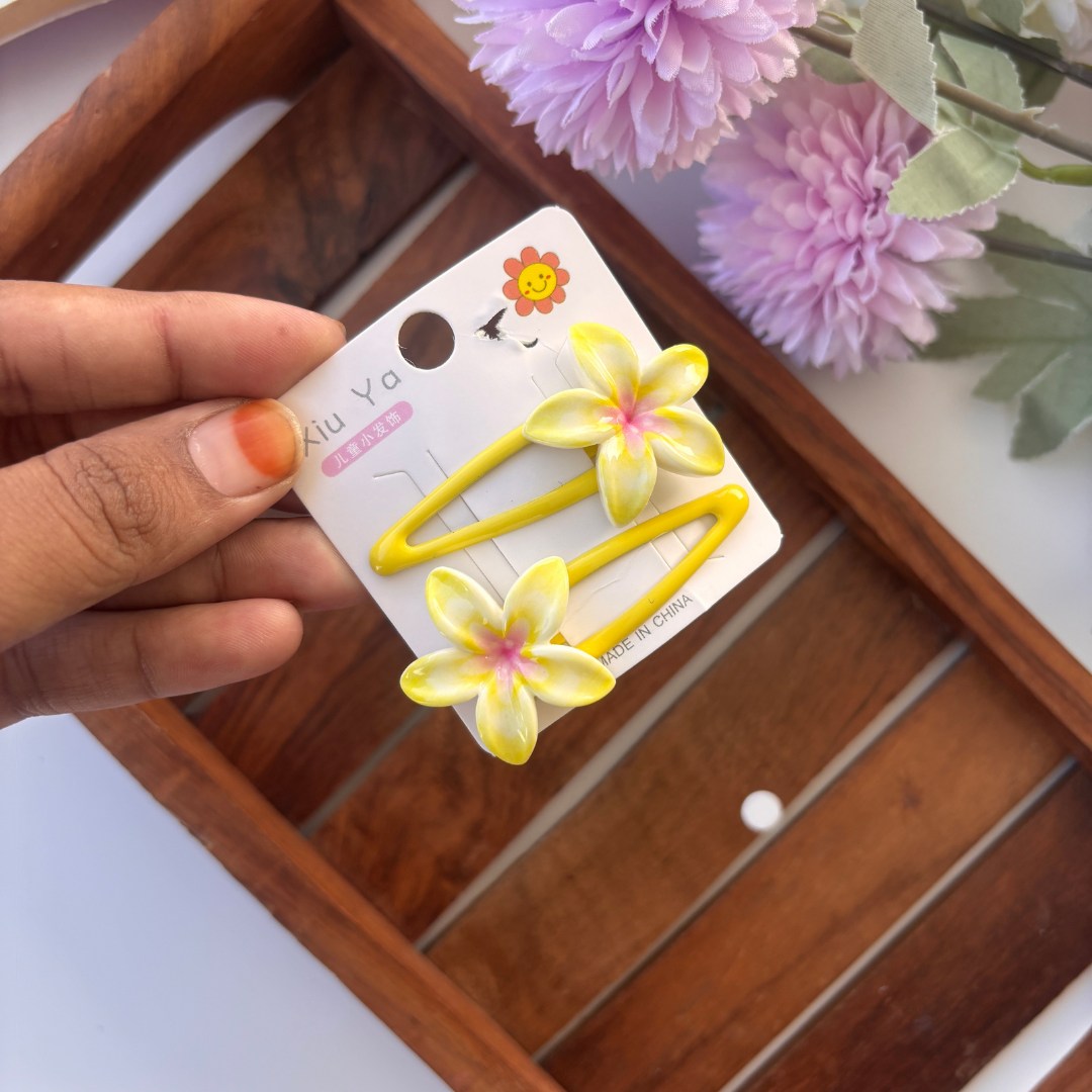 Pastel Blossom Hair Clip