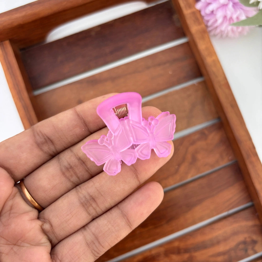 Pastel Butterfly Hair Claw - Small