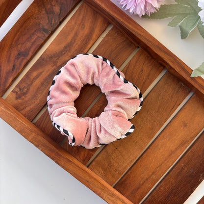 Velvet Edge Scrunchie