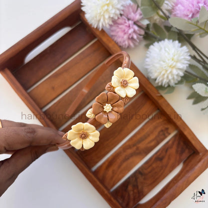 Autumn Blossom Hairband – Dual Tone Collection