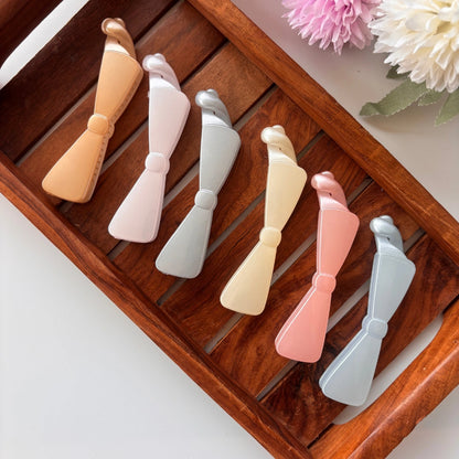 Classic Bow Banana Clip - Medium