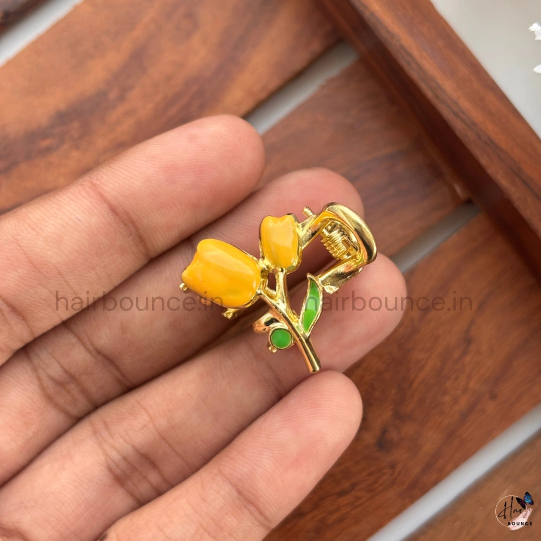 Tulip Metal Hair Claw - Small