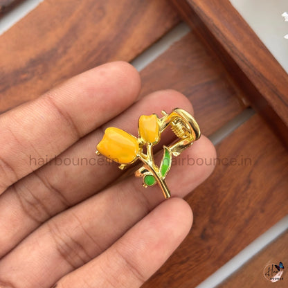 Tulip Metal Hair Claw - Small