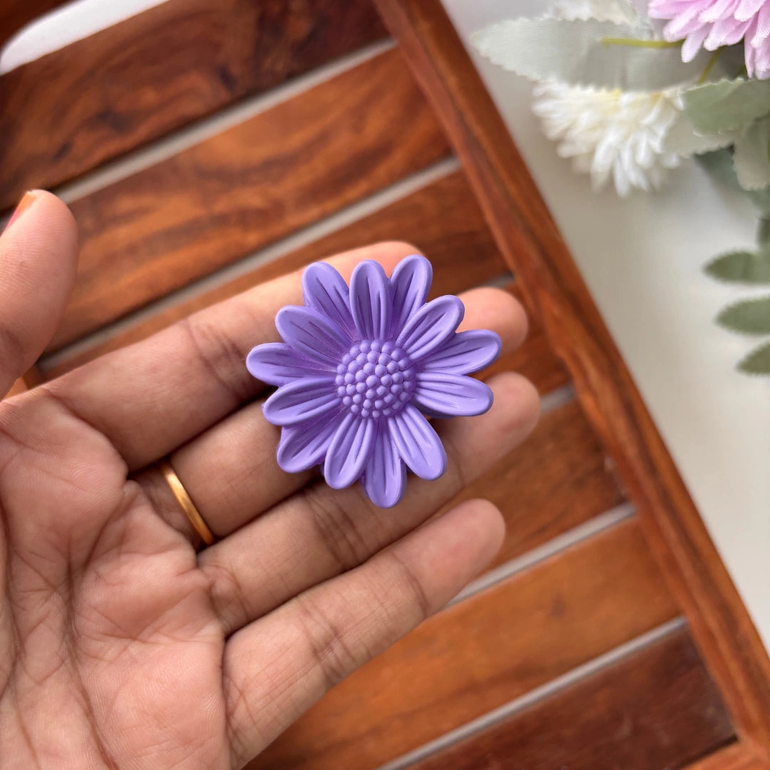 Bright Shades Sunflower Hair Claw - Small