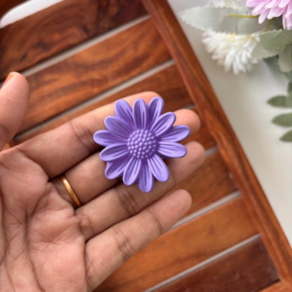 Bright Shades Sunflower Hair Claw - Small