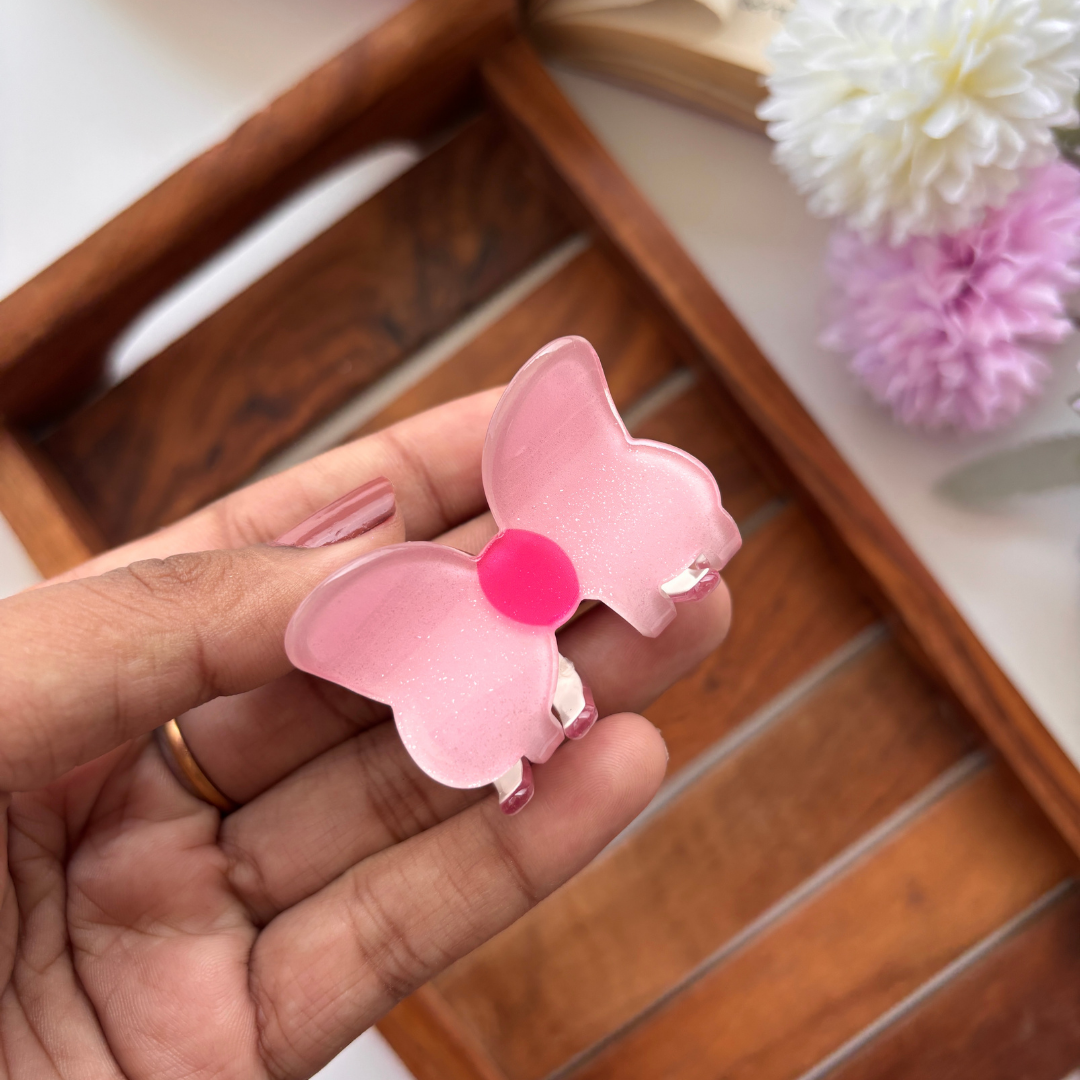 Floral Hair Claw - Medium