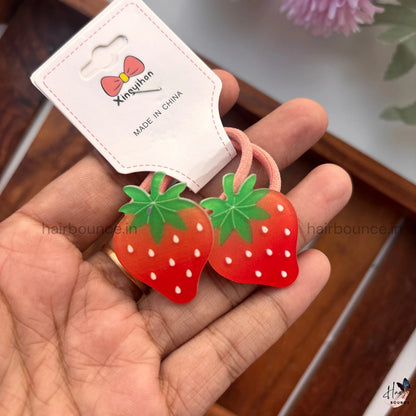 Cute Fruit Rubber Bands