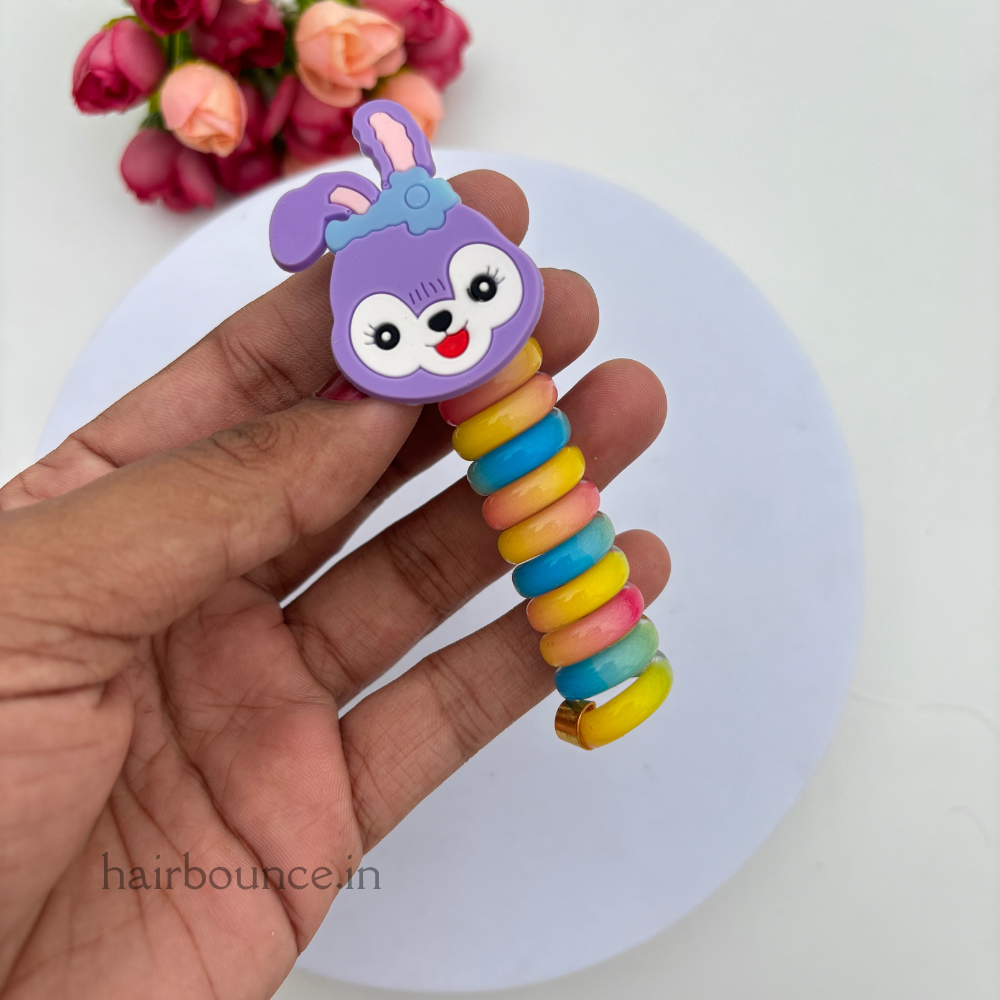 Cartoon Spiral Hair Tie