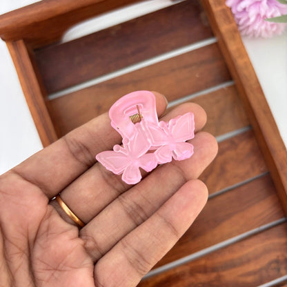 Pastel Butterfly Hair Claw - Small