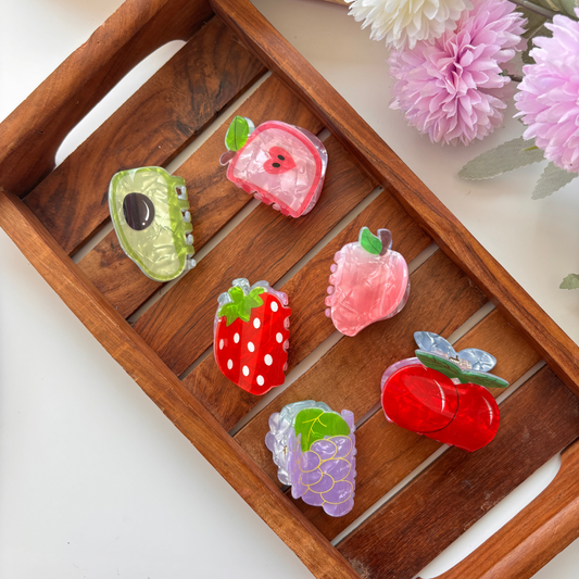 Cute Fruit Hair Claw - Medium