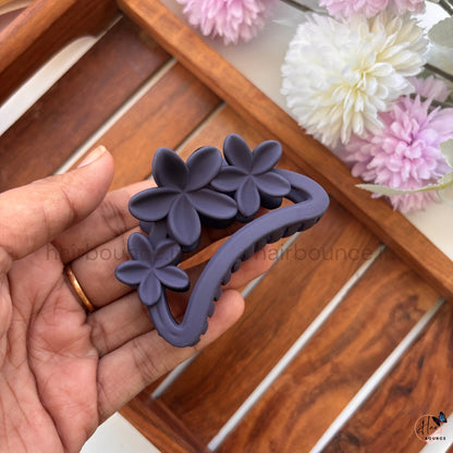 Petal Bloom Hair Claw for Women – Medium