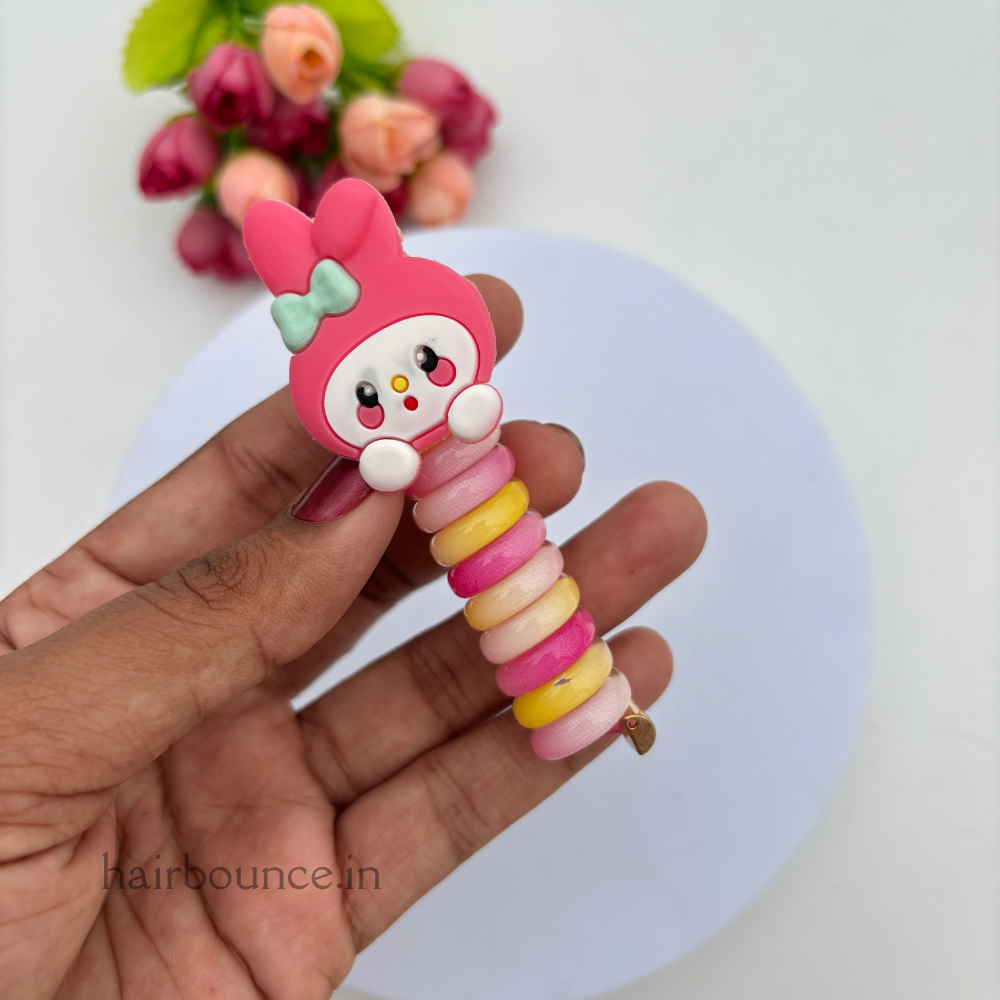 Cartoon Spiral Hair Tie