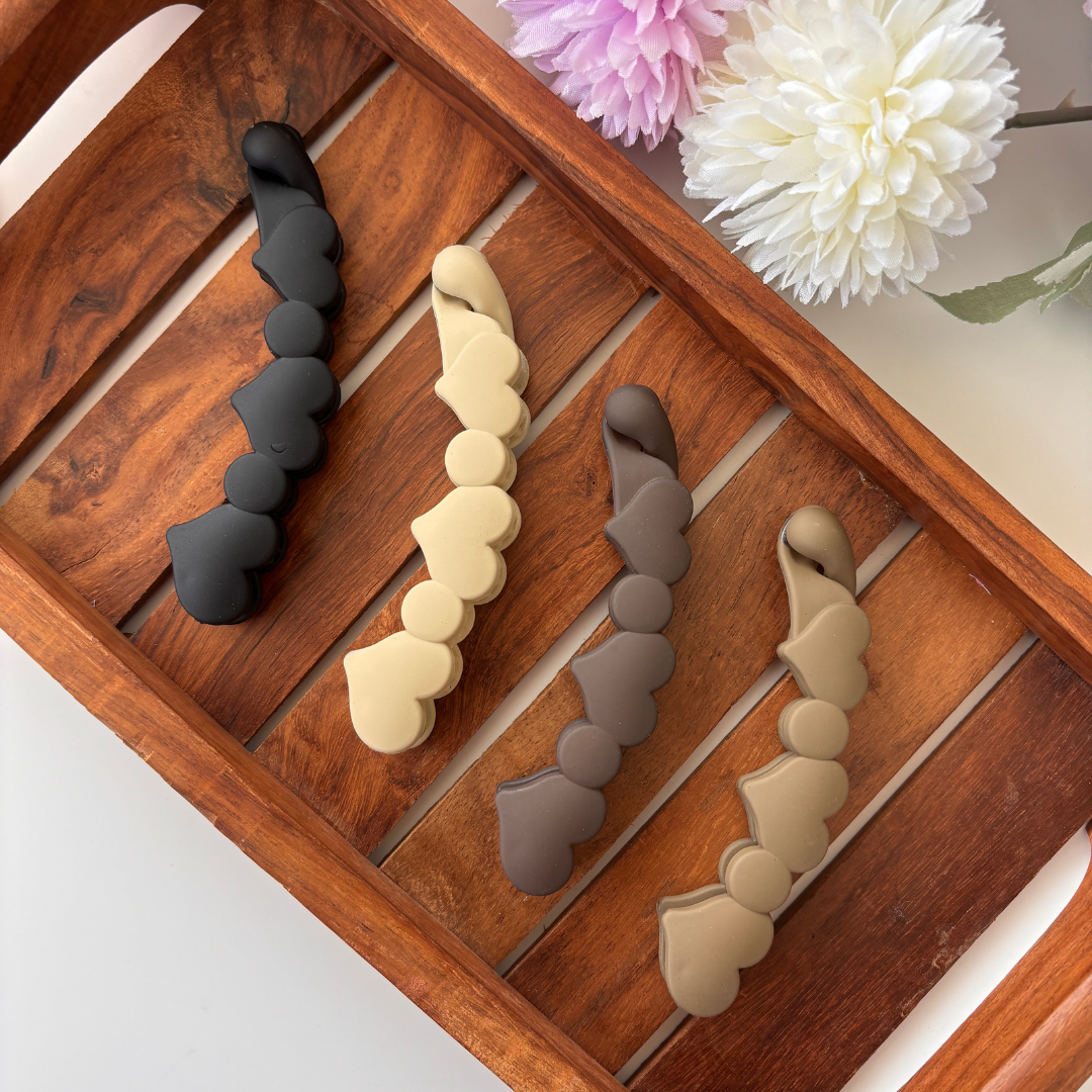 Matte Dual Shape Banana Clip