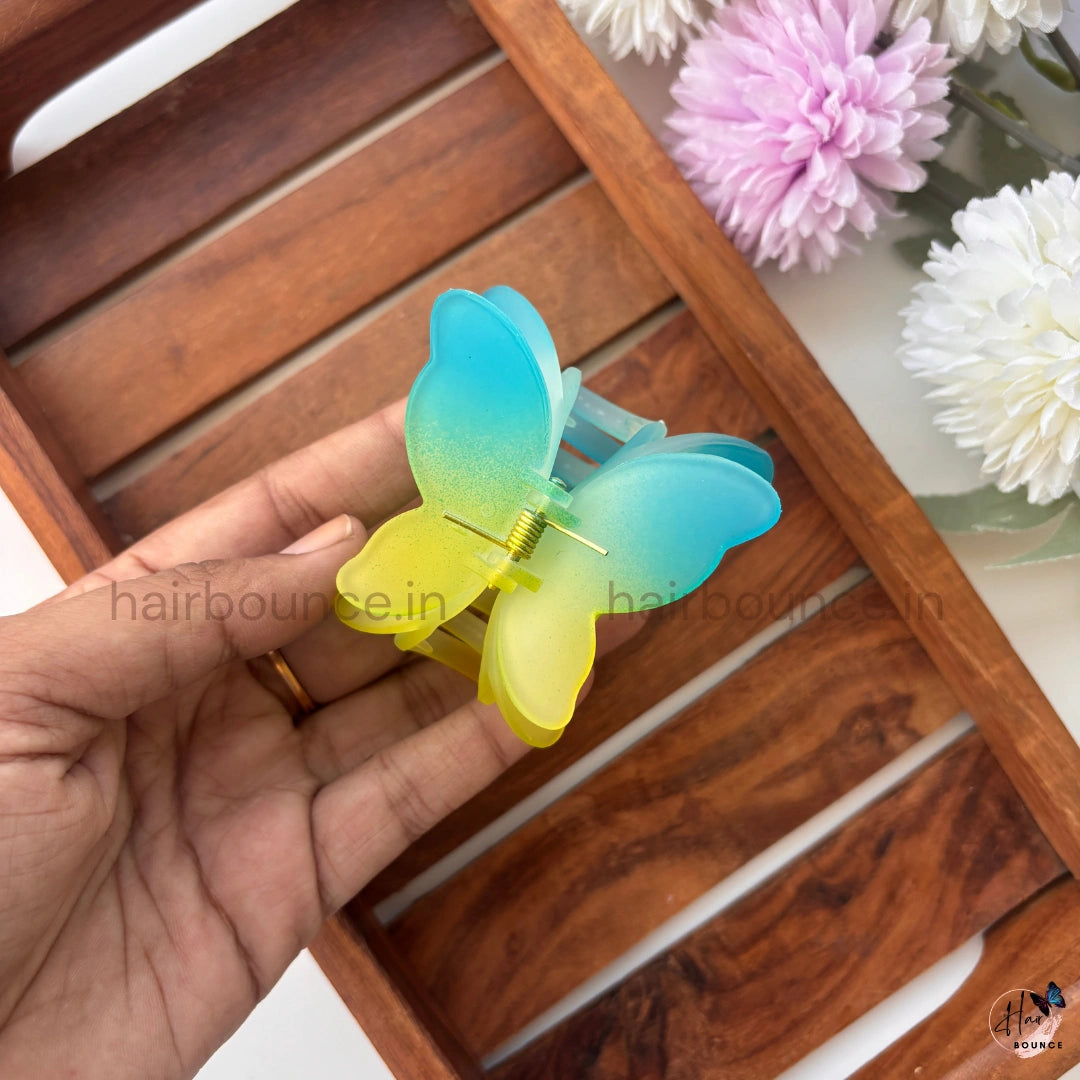 Rainbow Smooth Finish Butterfly - Large