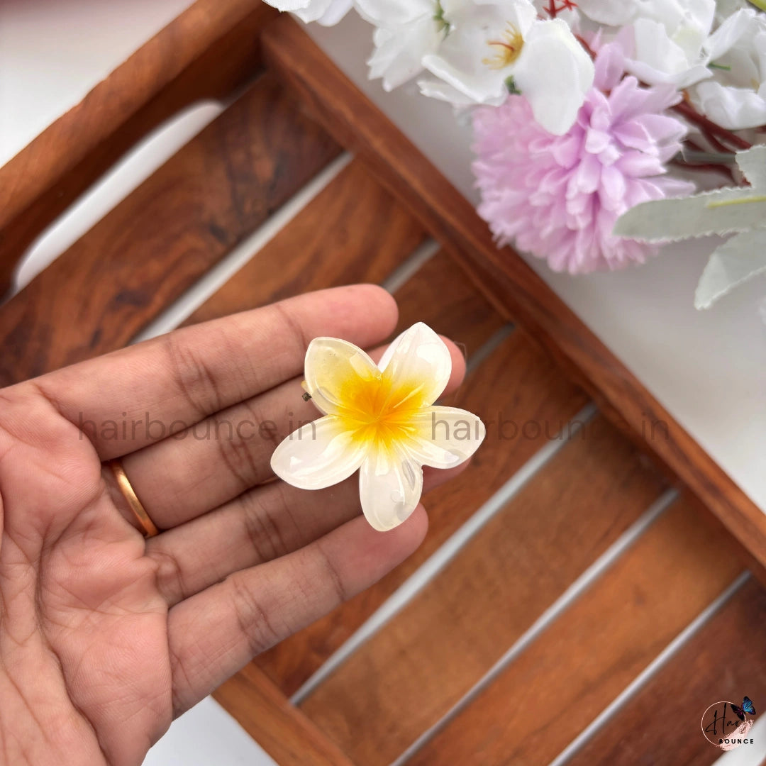 Sunshine Petal Mini Hair Claw - Small