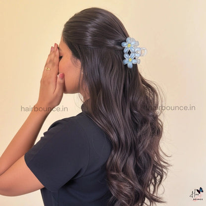 Doodle Daisy Hair Claw- Large