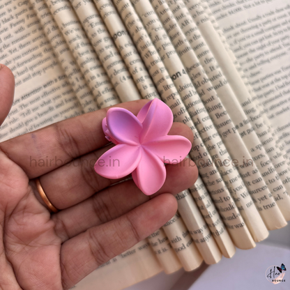 Pastel Blossom Matte Flower Hair Claw - Small