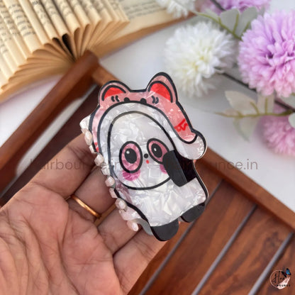 Panda Pals Hair Claw Clips – Large